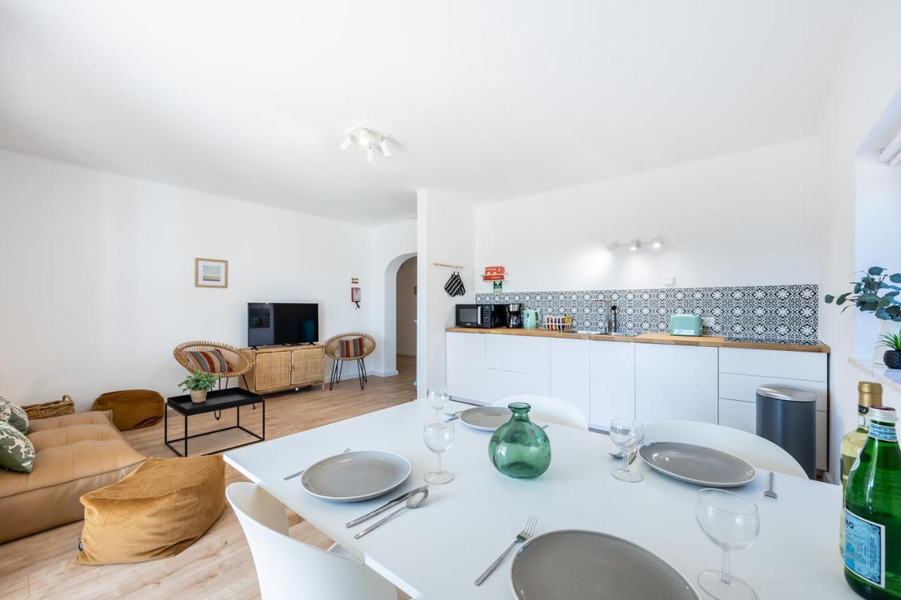 Fortaleza Sea View Villa Miramar - Downstairs Apartment II Burgau Dış mekan fotoğraf